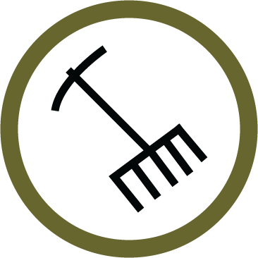 Remove The Faecal Waste With An Appropriate Fork, On - Circle (366x366)