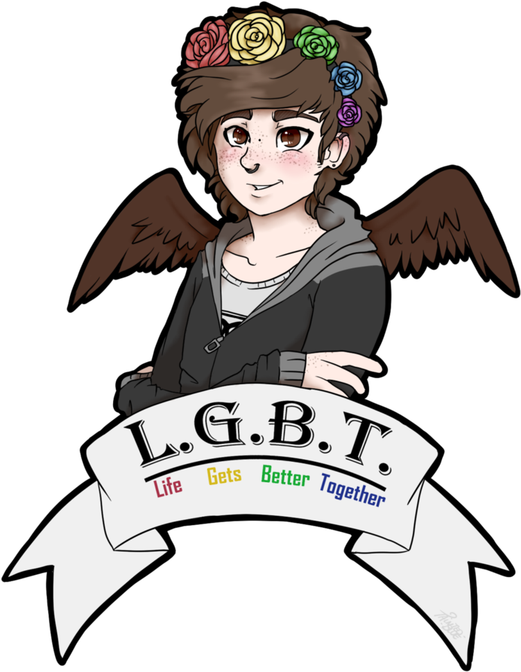 Lgbt Pride By Tainted Blue - Lgbt Drawings (1024x1366)