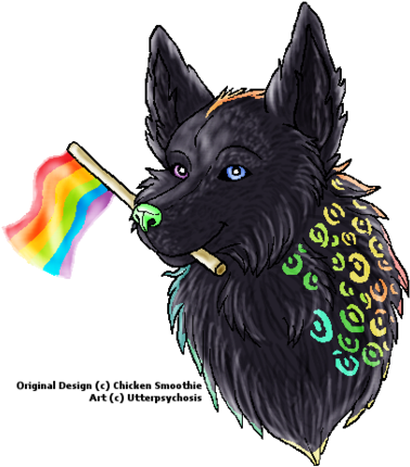 Gay Pride Freebie For Chicken Smoothie By Abominablespectra - Gay Pride (400x446)