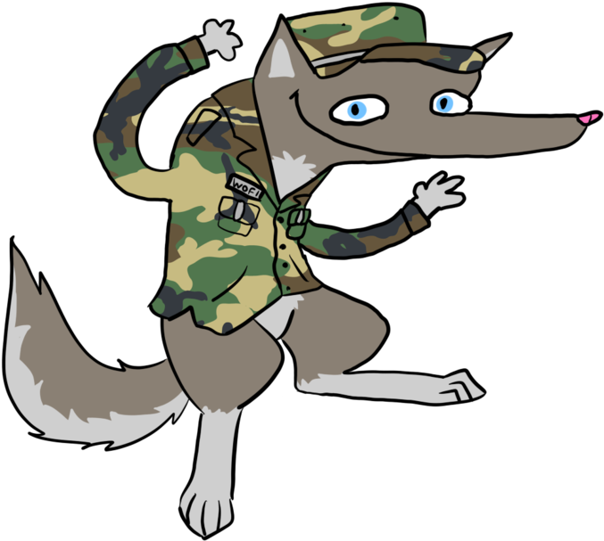 Mammal Vertebrate Fictional Character Fauna Tail Clip - Know Your Meme (680x680)