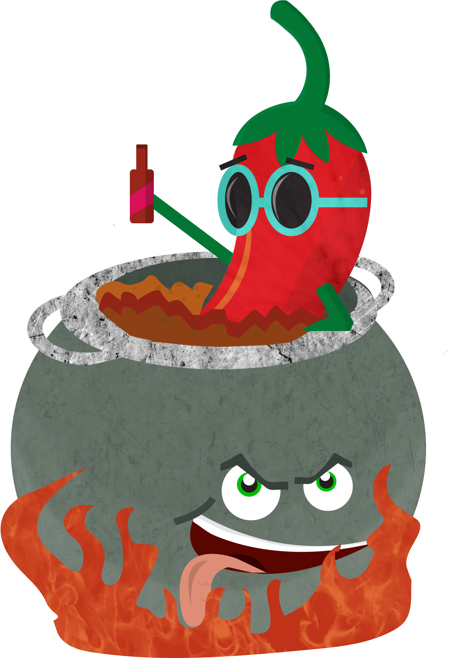 In The United States, Pound For Pound, Movie Theater - Cartoon (1890x2532)