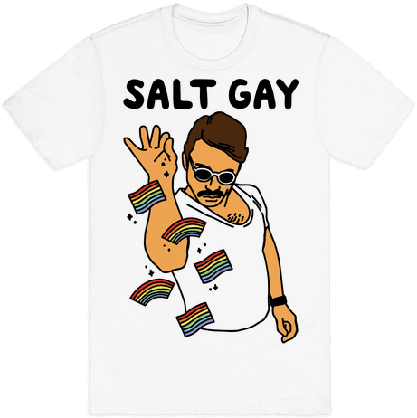 Salt Bae Is Always Around To Sprinkle Something Extra - Gay Pride (484x484)