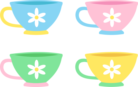 Tea Cup Clip Art - Cup (550x349)