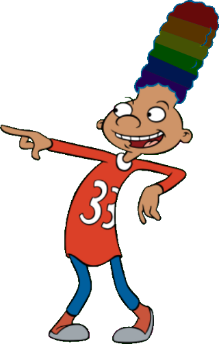 Gay Gerald By Pridehairs - Gerald From Hey Arnold (320x502)
