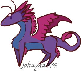 Fr Bi Pride Skydancer By Johayna474 - Flight Rising Skydancer Chibi (400x300)