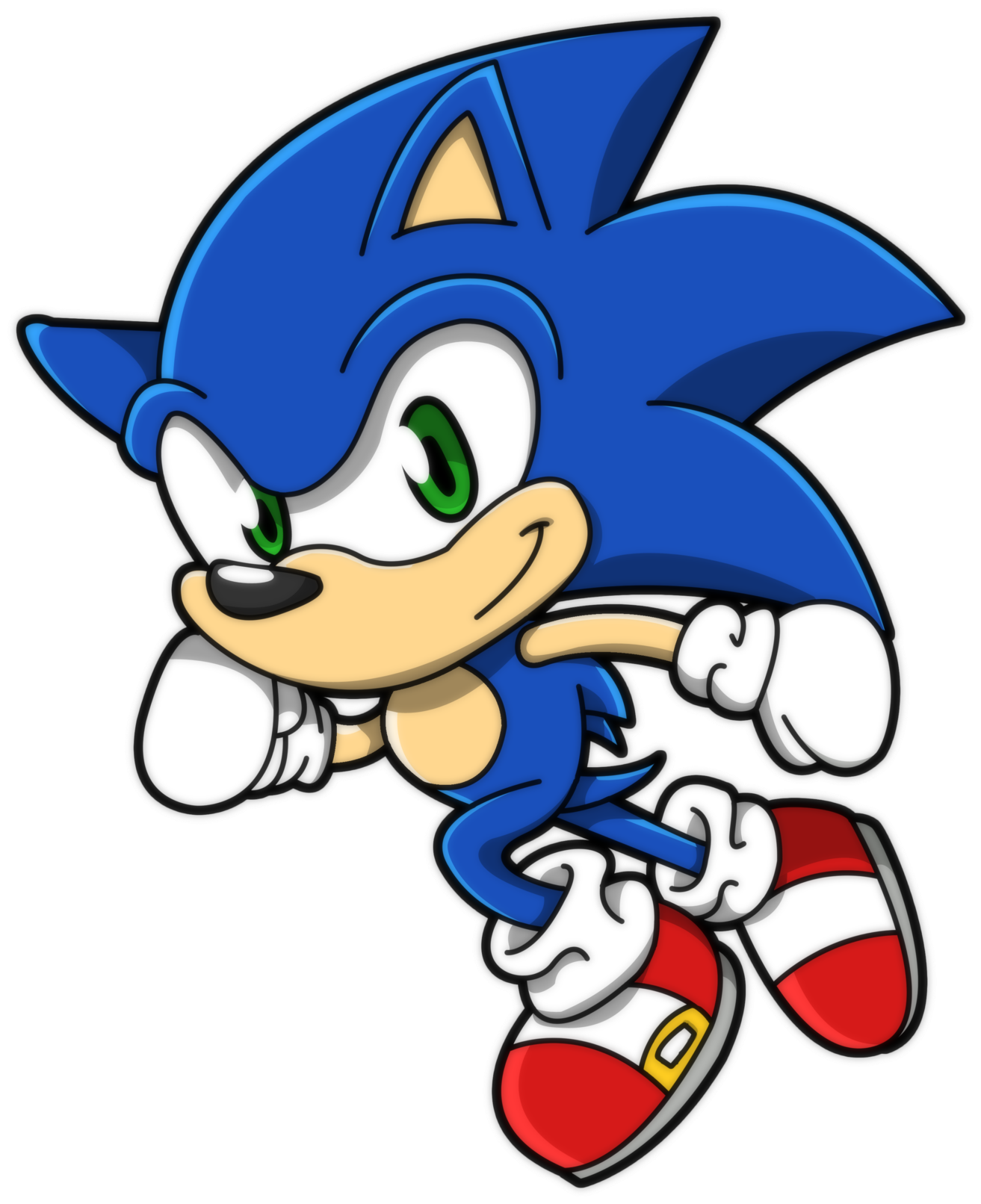 Stealthfang 38 14 Chibi Sonic By Hawke525 - Sonic The Hedgehog Chibi (1600x2202)