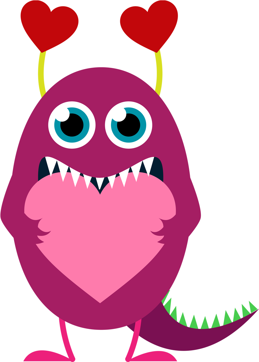 February Clip Art Free - Valentines Day Clipart (899x1200)