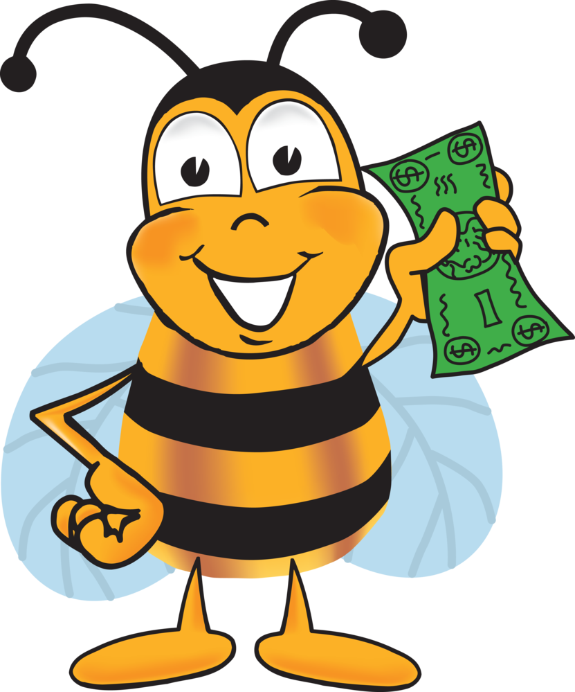 Bee Cartoon (831x999)