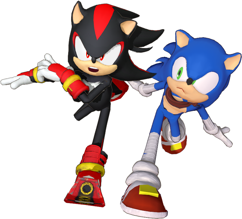 Omfg Meme Desu Mmd~sonic - Shadow From Sonic Boom (883x768)