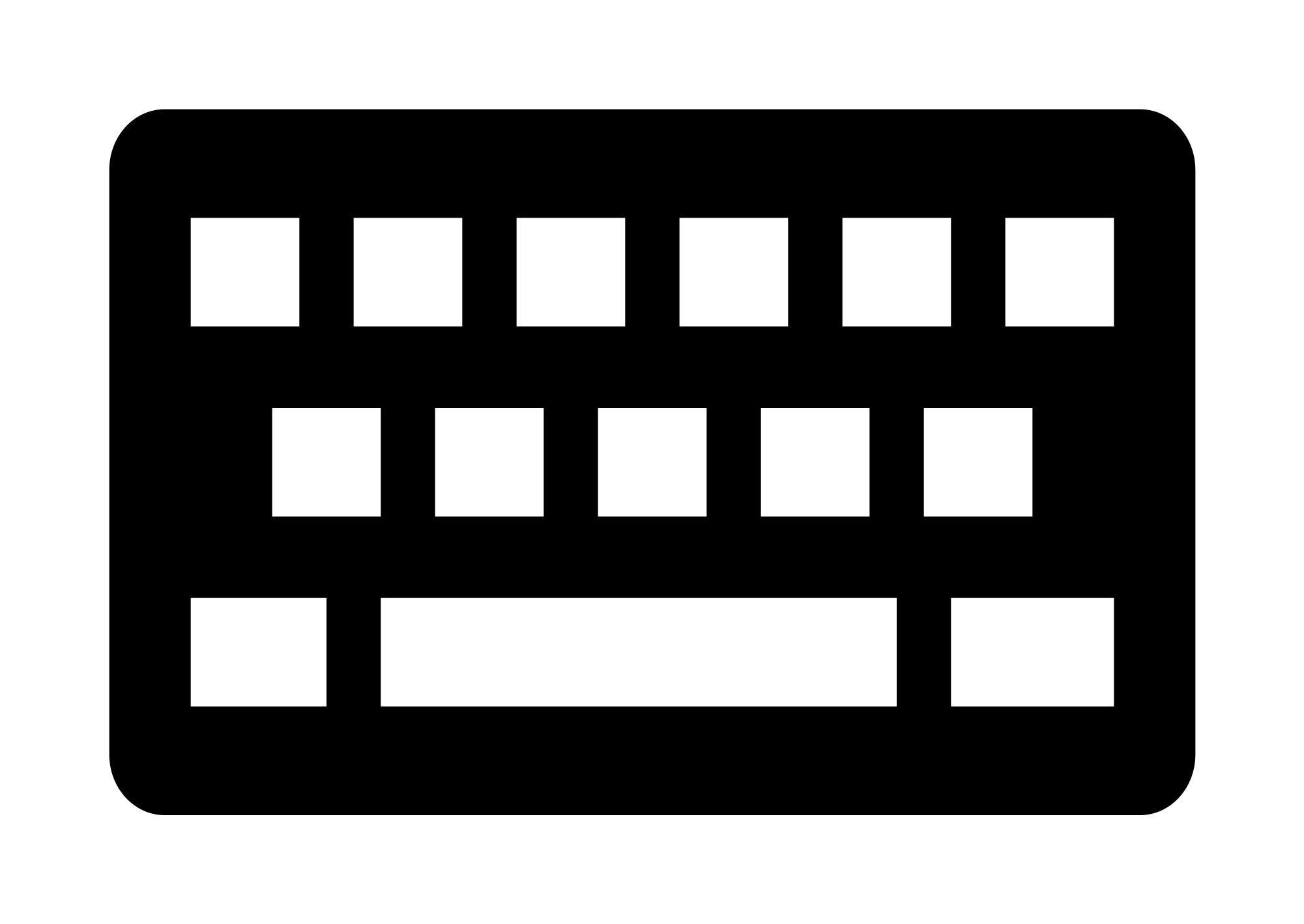 Open - Keyboard Svg Icon (2000x2000)