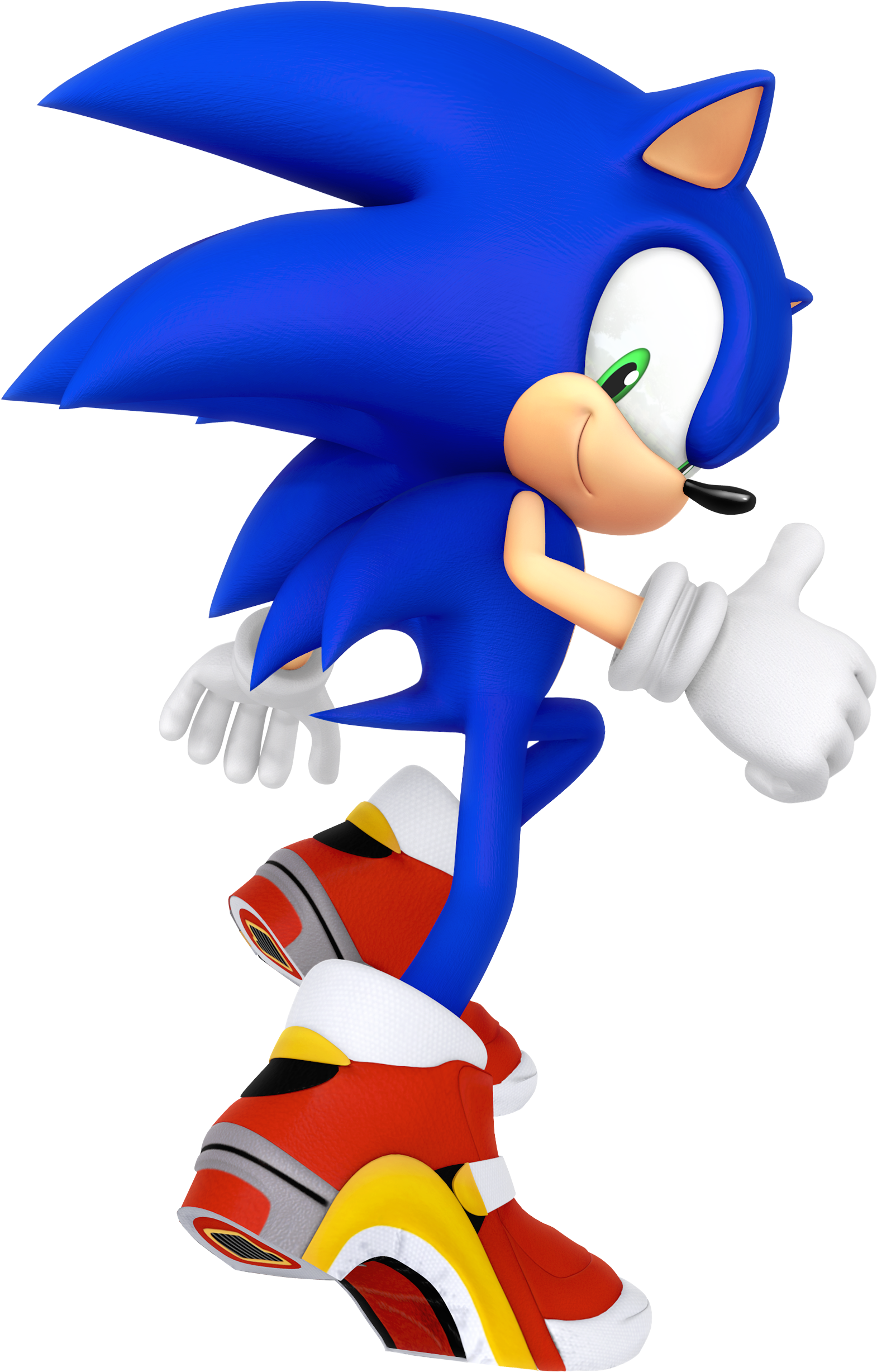 Sa2 3d Sonic Art Remake Render By Nibroc-rock - Sonic Adventure 2 Shoe (2500x2500)