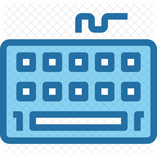 Keyboard Icon - Kawaii (512x512)