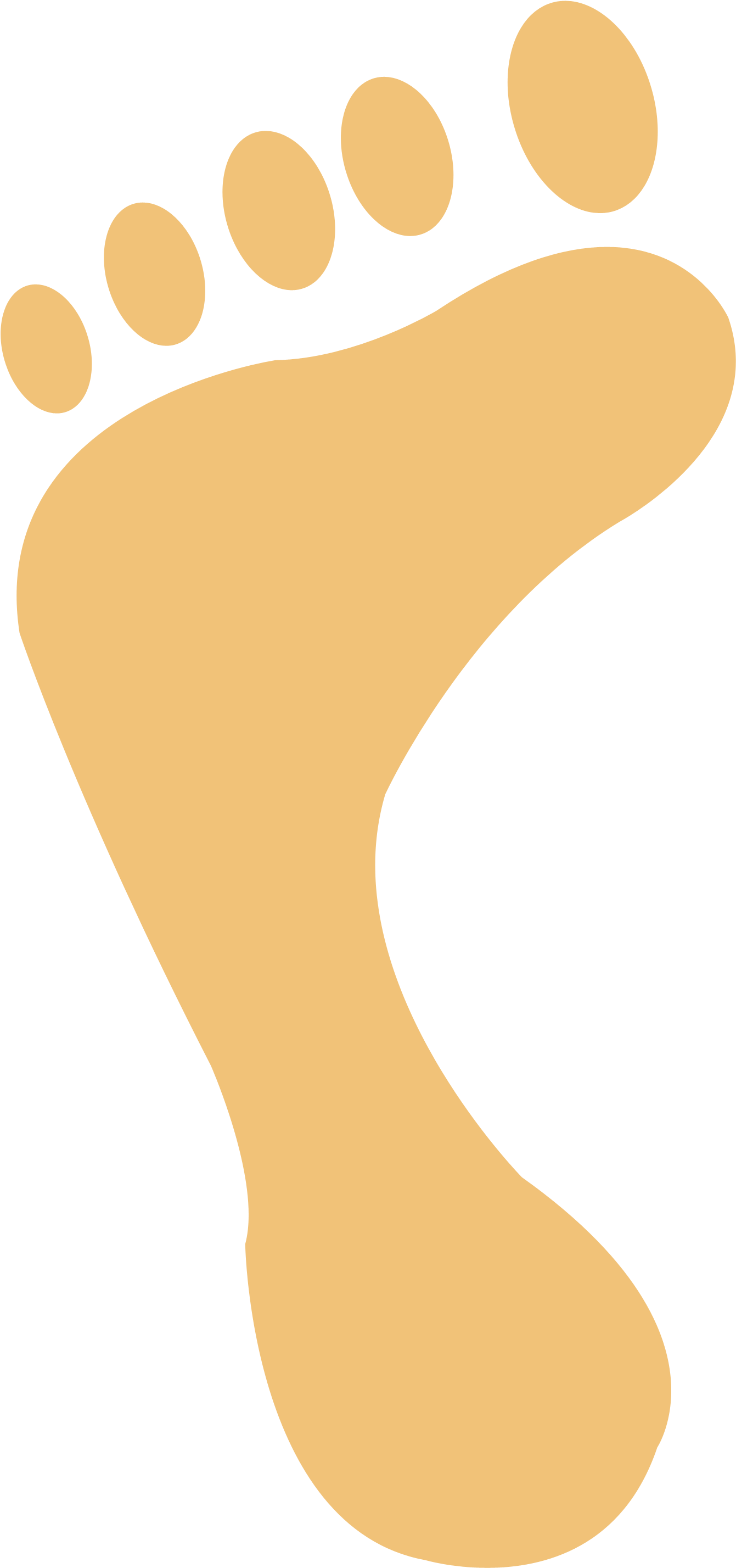Footprints Clip Art - Pegadas Na Areia Png (3000x3000)