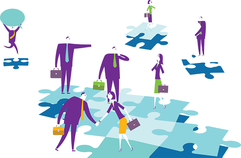 People Illustration - Illustration Accounting (800x525)