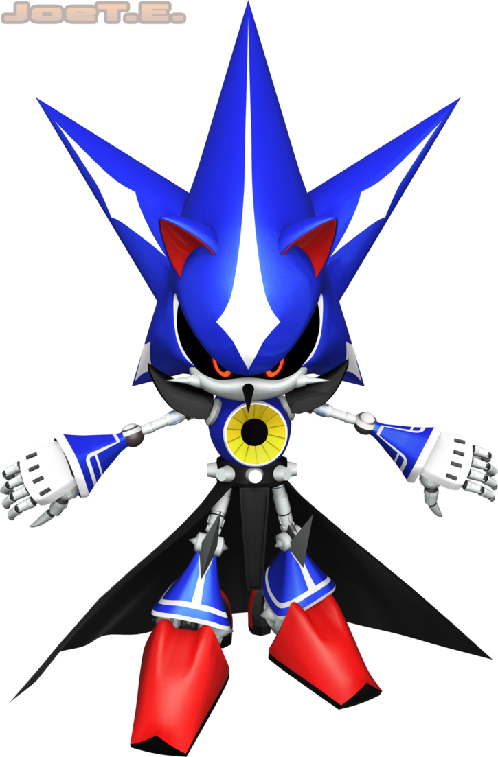 Neo Metal Sonic - Classic Neo Metal Sonic (725x1103)