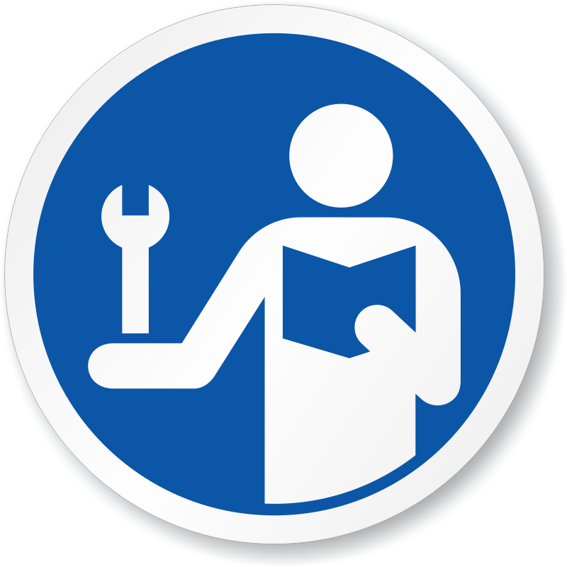 Read Manual Signs Mysafetysign Com Rh Mysafetysign - Training Manual Icon (800x800)