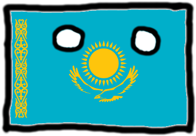 New Edition Is This The End Letra - Kazakhstan Flag Custom License Plate National Emblem (400x400)