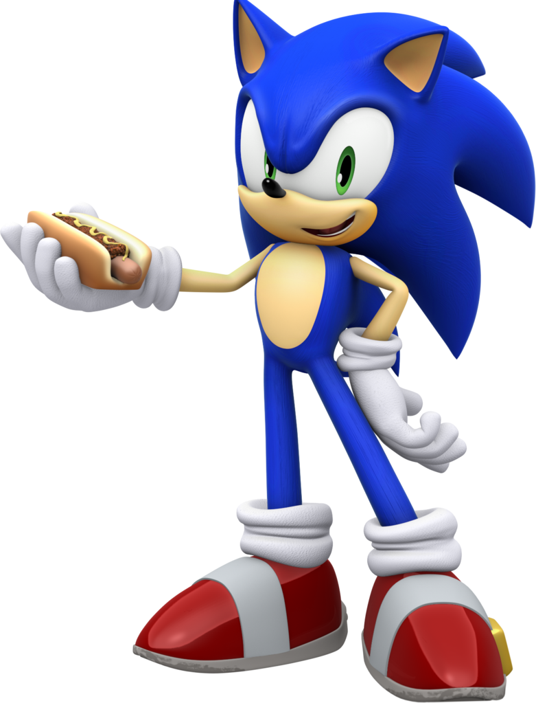 Sonic And His Chilidog - Sonic And Chili Dog (781x1023)