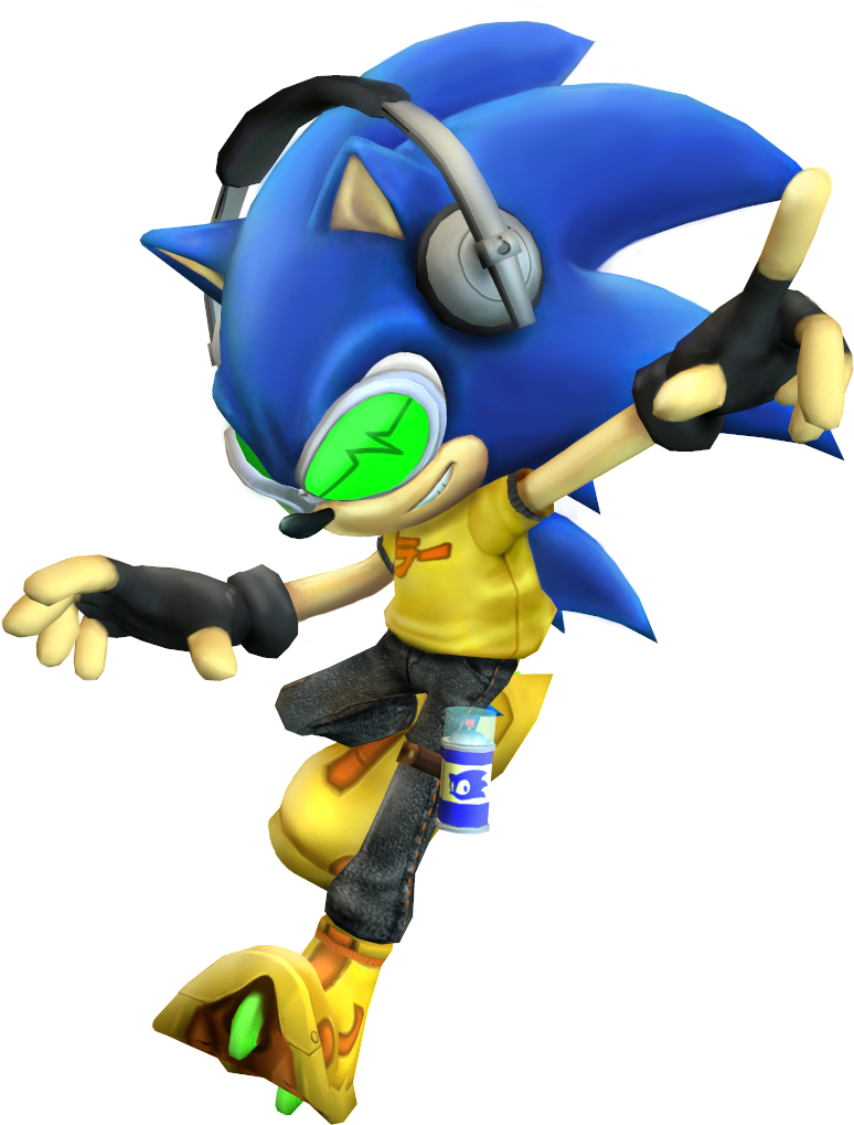 Cfb Project M Beat Costume Super Smash Brothers Know - Jet Set Radio Sonic (914x1148)