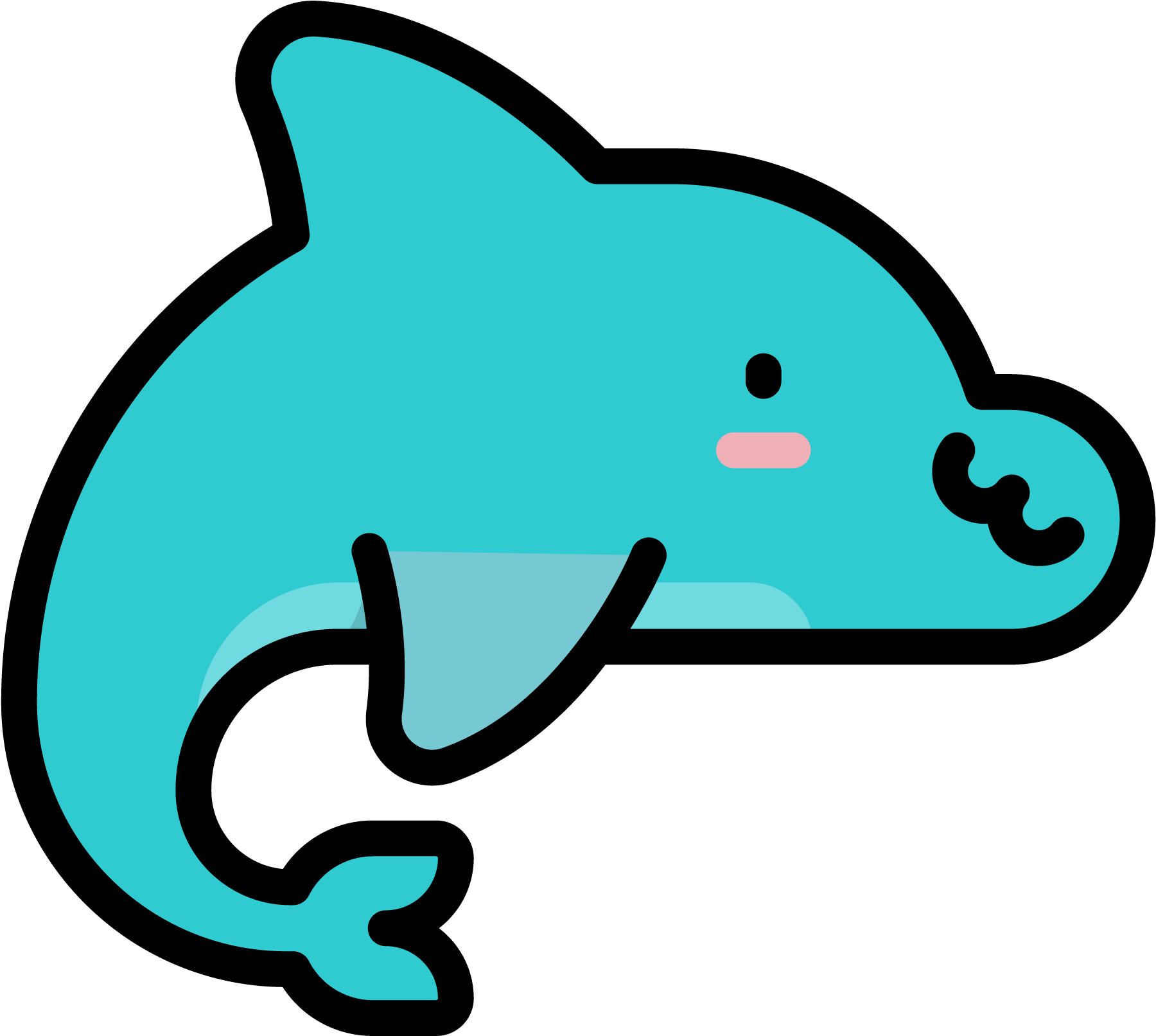 Dolphin Clip Art - Dolphin Clip Art (2001x2001)