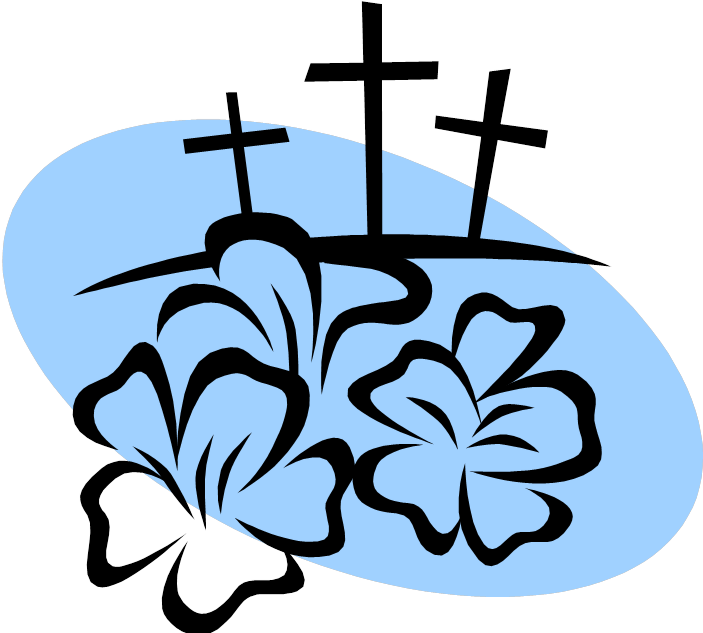 Free Easter Cross Png - Easter (746x632)