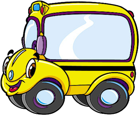 صورة باص المدرسة بقصاصة تصميم مفرغة - Trend Enterprises Inc. T-10518 Bus Mini Accents (500x500)