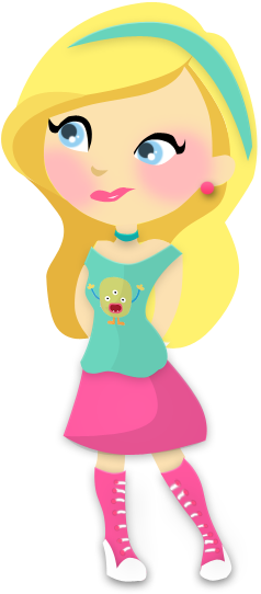 ^^ ~ تــوقيعك هتــنــوريــه بــآحــلى ســكــرآبــز - Barbie Girl Cartoon Png (329x565)