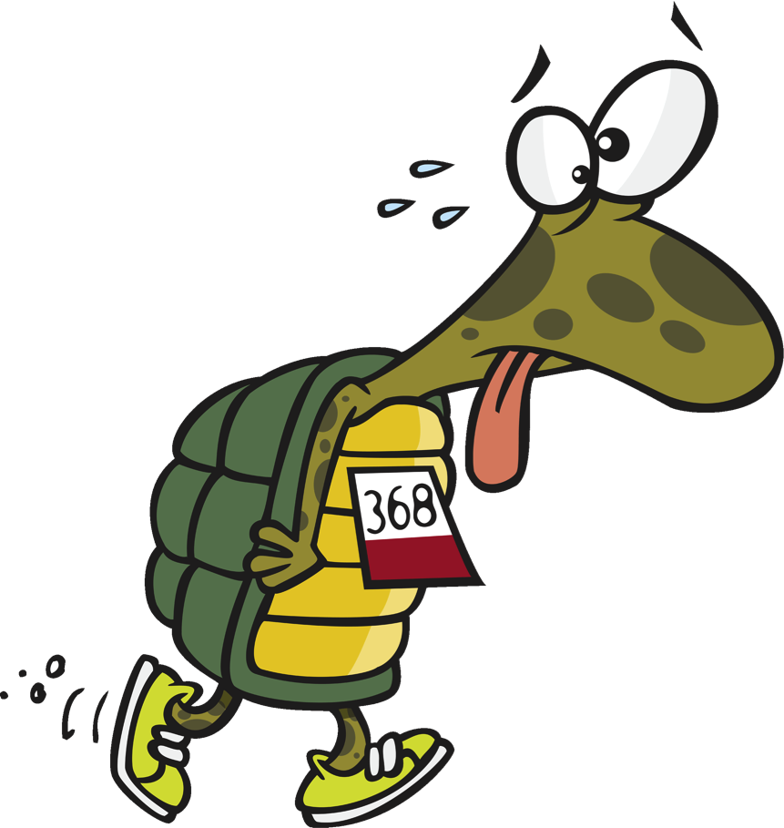 Pacing For Fatigue And Pain - Slow Runner (861x909)