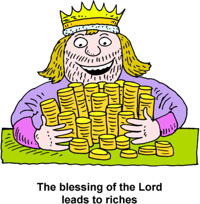 Cash Is King Clipart - King With Gold Clipart (392x400)