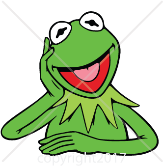 Kermit- - Kermit The Frog Coloring Page (360x360)