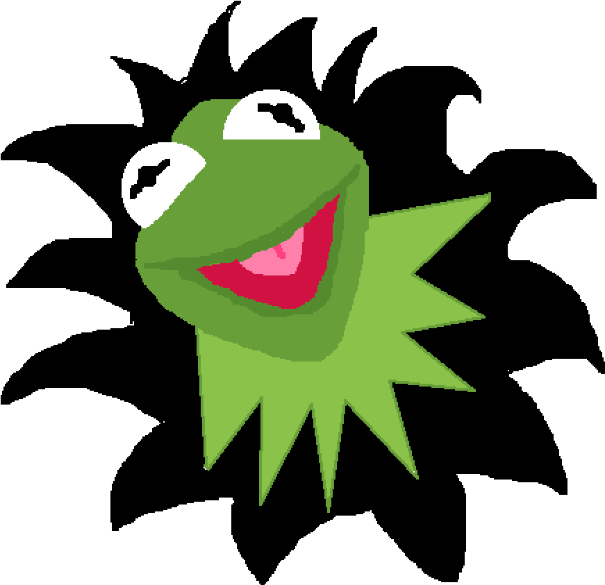Kermit The Lazy Eyed Frog - Make A Sun Out Of Tissue Paper (1000x1000)
