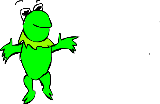 The Muppets- Kermit The Frog By Totallytunedin - Cartoon (525x343)