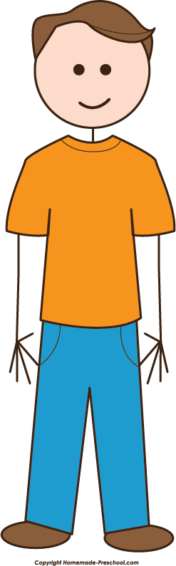 Office Clipart Dad - Dad Clipart Stick Figure (247x795)