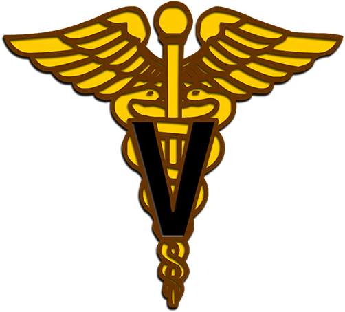 Veterinary Corps Logo - Nurses Caduceus (512x512)