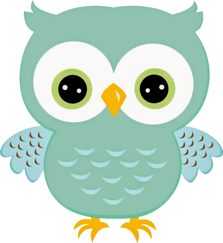 Corujinha Verde 12 - Baby Owl Png (736x801)