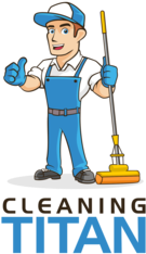 This Is Abe, A Co-manager Here At Cleaning Titan - Cartoon (450x321)