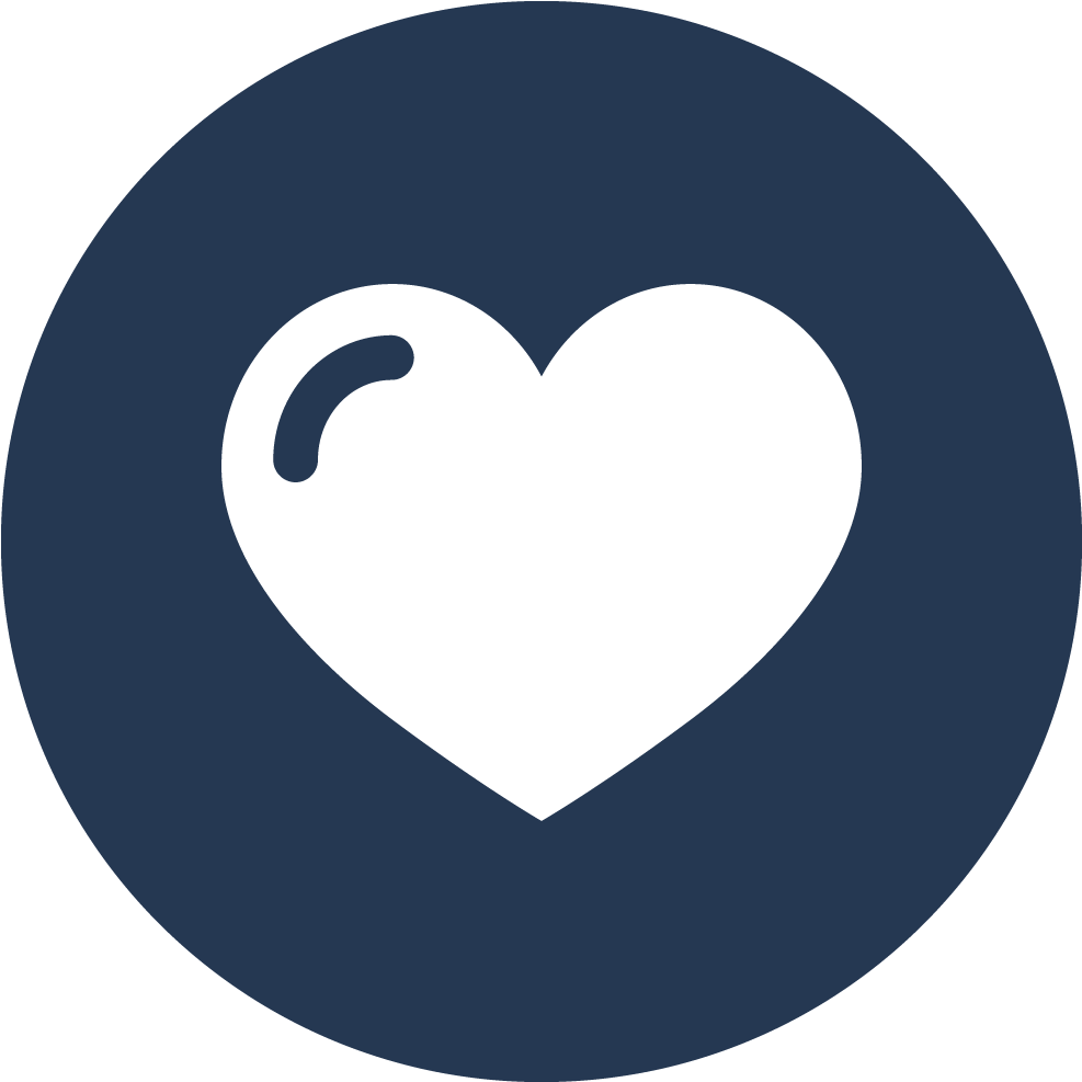 Our Veterinary Services - Dark Blue Social Media Icons (1000x1000)