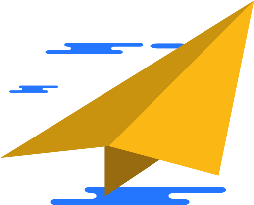 กระดาษเครื่องบิน ไอคอน - Png - Icon Pesawat Kertas Png (512x512)