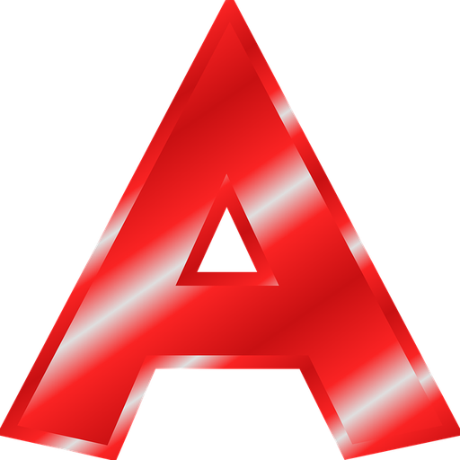 Explore Home Decor Office Accessories, Red Office And - Clip Art Letter (512x512)