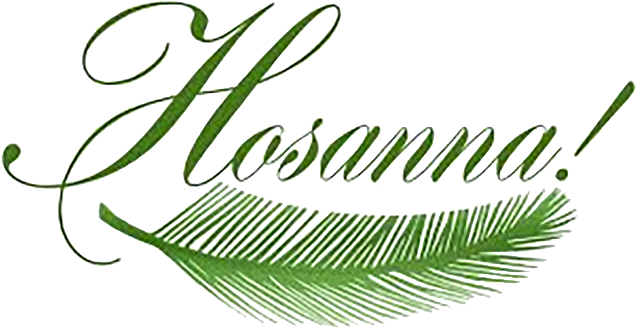 Pretty Design Clipart Palm Sunday By Sister Rose Ann - Faith Hope Love, The Greatest Of These (1283x679)