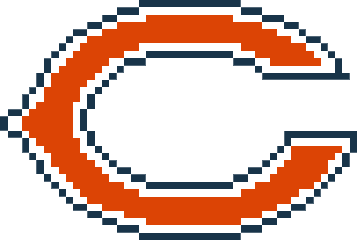 Image - Chicago Bears Logo In Minecraft (706x475)