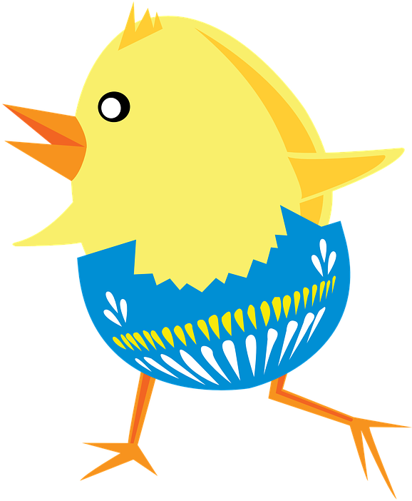 Baby Chicken Cartoon 12, Buy Clip Art - Easter Egg Clip Art (723x720)