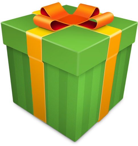 Christmas Gift Vector Png (512x512)