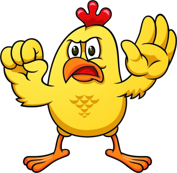 Chicken Cockfight Cartoon Rooster - Chicken Cockfight Cartoon Rooster (600x586)