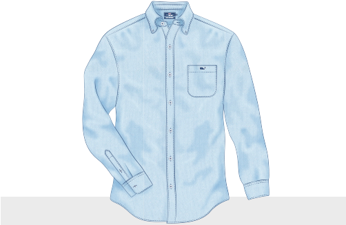 Casual Button-down Shirts - Dress Shirt (501x336)