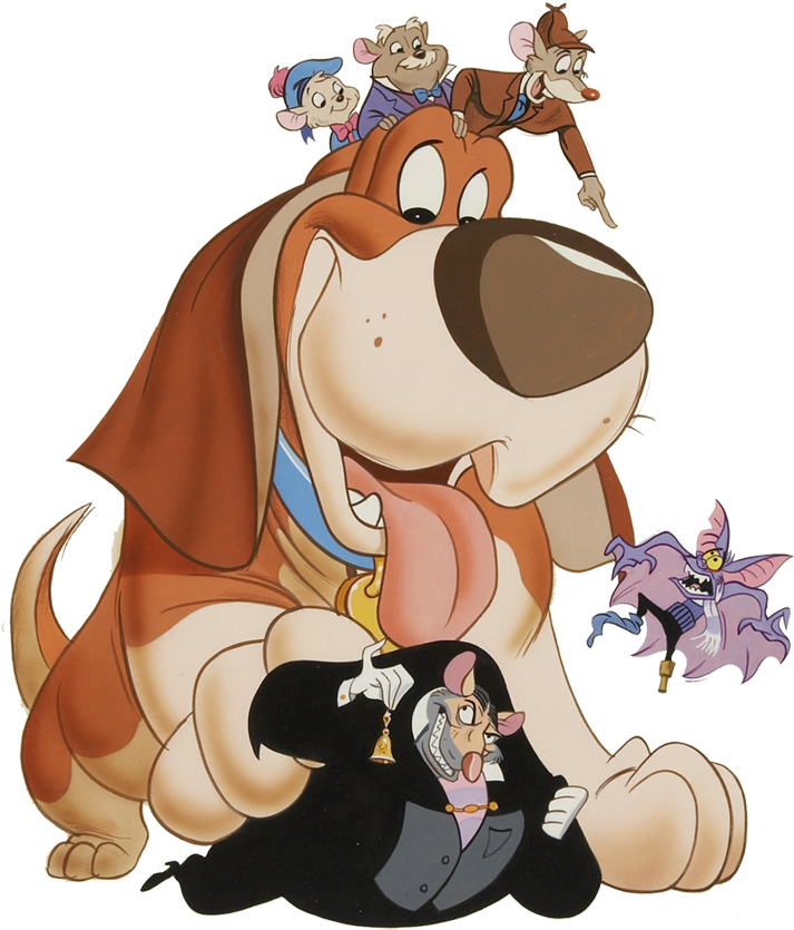 Great Mouse Detective Clipart - Great Mouse Detective Png (750x865)