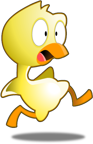 Chicken Little Online Slot - Cartoon Chicken Little (550x500)
