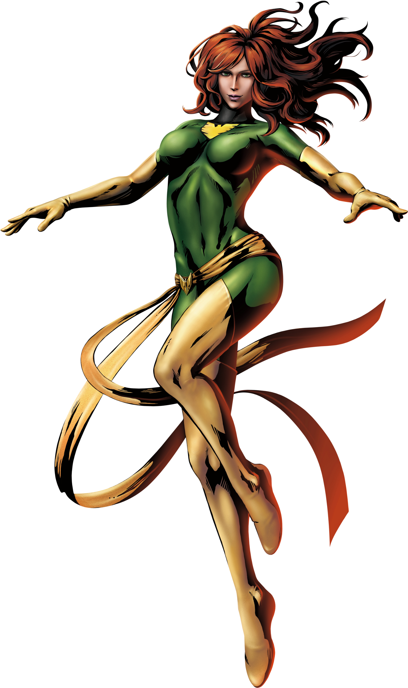 X-men Transparent Png Sticker - Marvel Vs Capcom Phoenix (1768x2500)