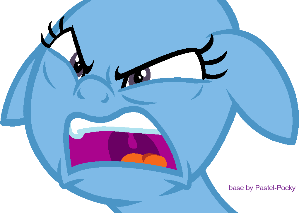 When Your Bro Eats Yo Cake - Mlp Trixie Happy (1064x726)
