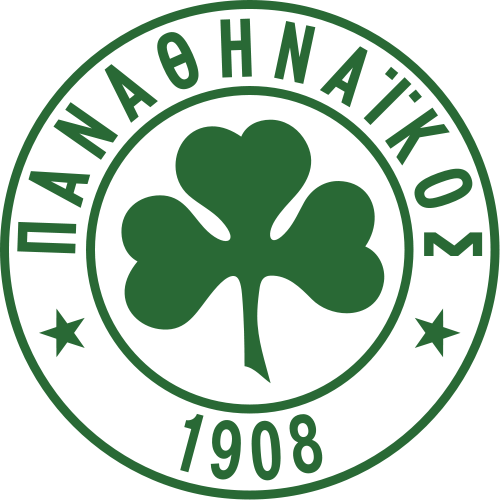 Click Superleague Greece Club Name For Color Picture - Panathinaikos Fc Logo (500x500)